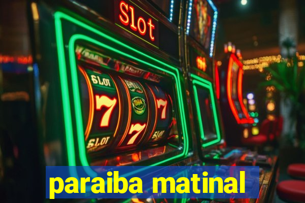 paraiba matinal